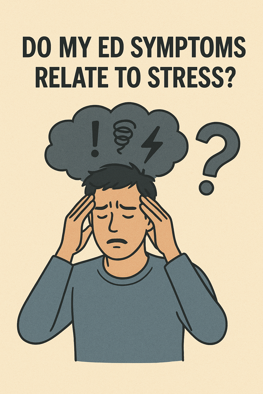 Do My ED Symptoms Relate To Stress?