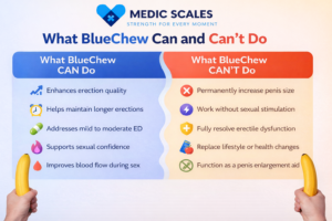 BlueChew benefits and limitations