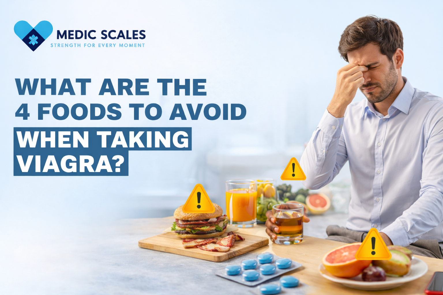4 Foods to Avoid When Taking Viagra