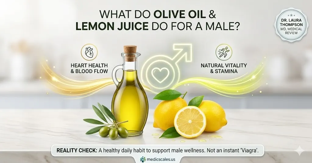 Is Olive Oil and Lemon Juice a Natural Viagra for Men?