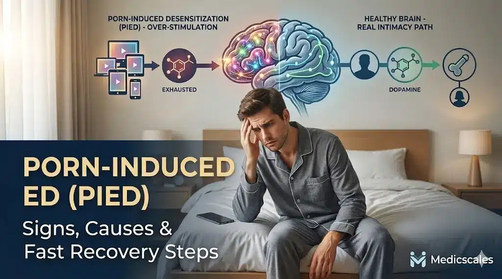 Porn-Induced ED (PIED): Signs, Causes, and How to Recover